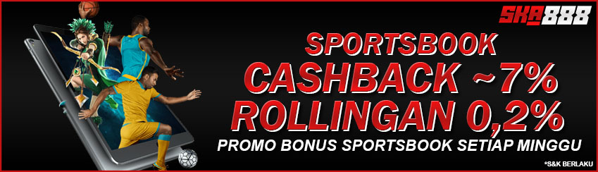 BONUS ROLLINGAN + CASHBACK SPORTSBOOK