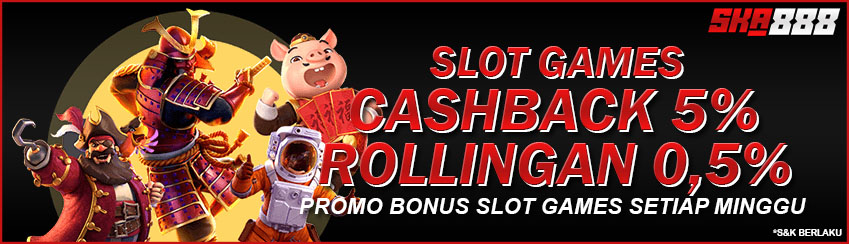BONUS ROLLINGAN + CASHBACK SLOT GAMES